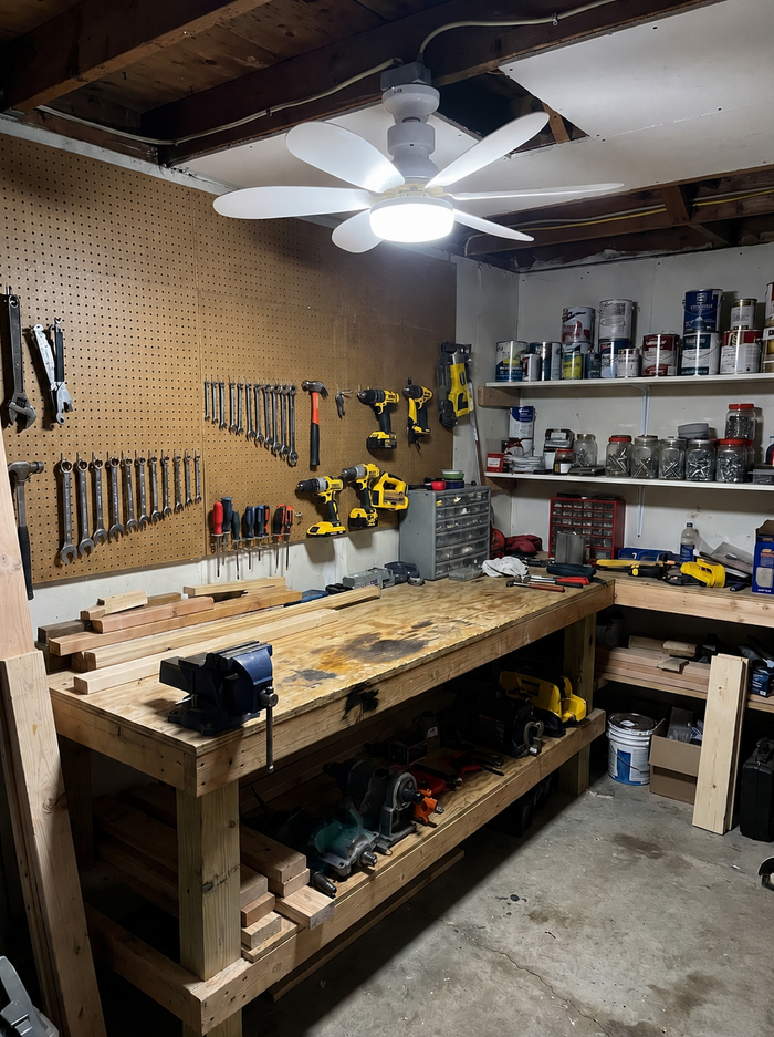Le garage-atelier